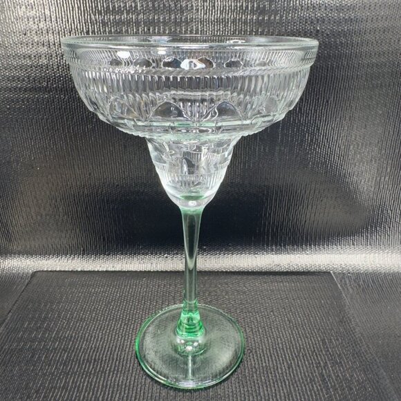 Cristal D'Arques Durand Margarita Glasses Set 2 Sombrero Cups Stemware Stems - Picture 2 of 12